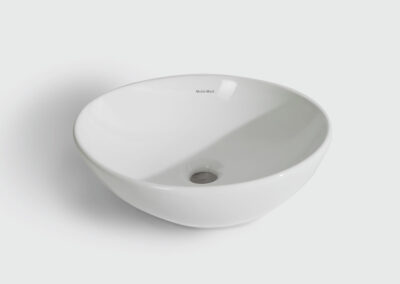 Laser engraving sanitary ceramic washbasin